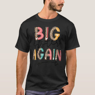 Camiseta Irmã Mais Uma Vez, Irmã Leopardo, Cuta Para Garota