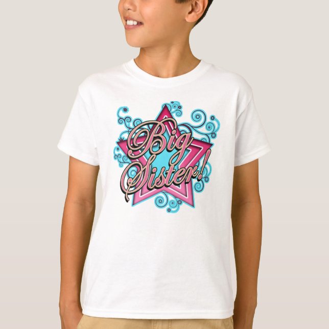 Camiseta Irmã mais velha (Frente)