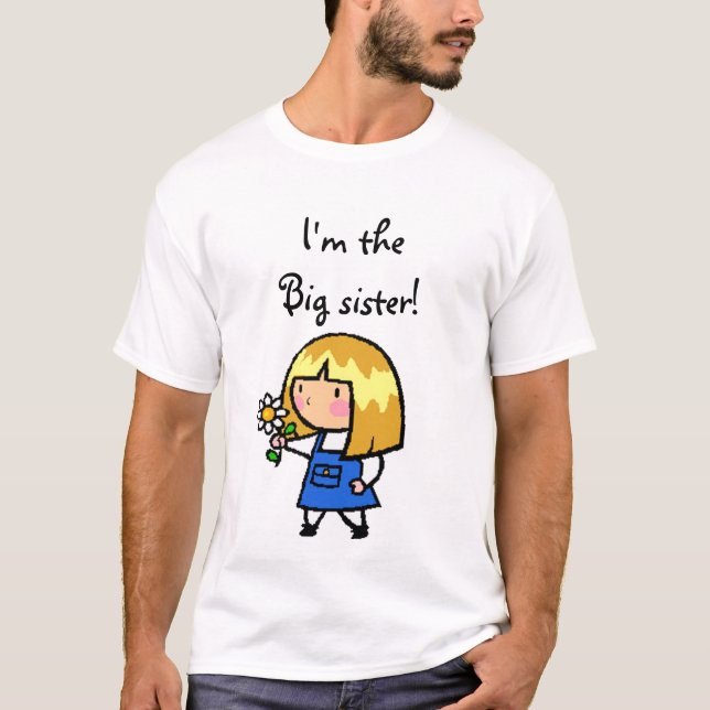 Camiseta Irmã mais velha (Frente)