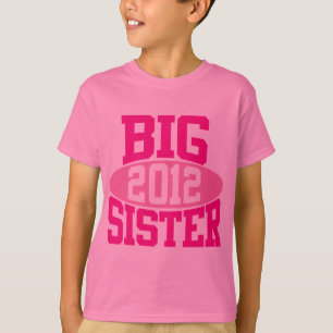 Camiseta IRMÃ MAIS VELHA 2012 (rosa)