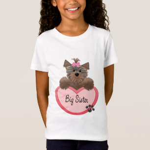 Camiseta Irmã mais velha de Yorkie