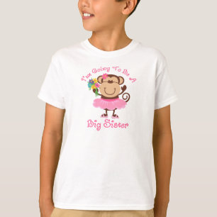 Camiseta Irmã mais velha do futuro do macaco