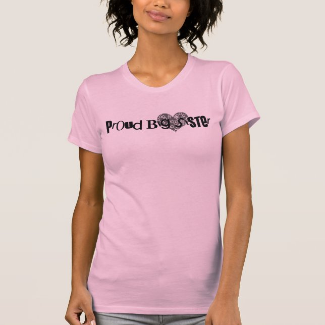 Camiseta Irmã mais velha orgulhosa (Frente)