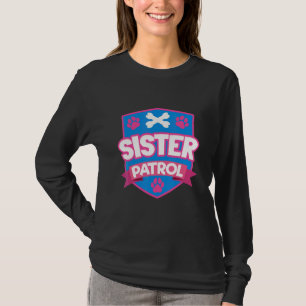 Camiseta Irmã Mais Velha Para Crianças Irmã Mais Nova C