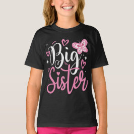 Camiseta Irmã Mais Velha Promovida ao Anúncio de Irmã Mais