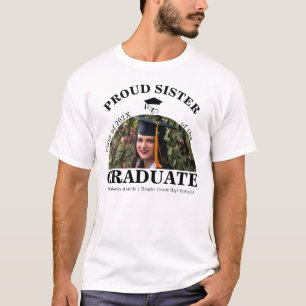 Camiseta Irmã Orgulhosa do Mais velho Formando