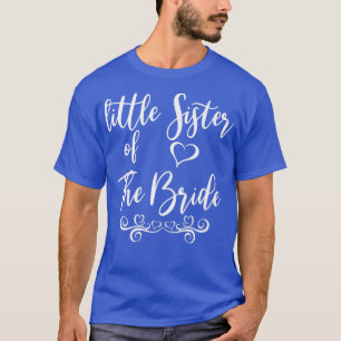 Camiseta Irmã Pequena da Noiva e Casamento de Noite