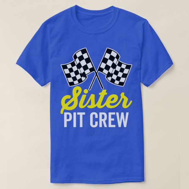 Camiseta Irmã Pit Crew (Frente do Design)