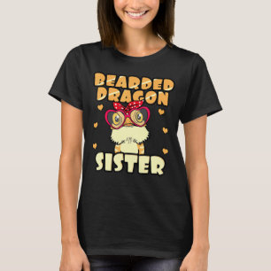 Camiseta Irmã Pogona Pet Retile Proprietário Sis