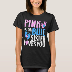 Camiseta Irmã Rosa Ou Azul Te Ama Sexo Revelando 3