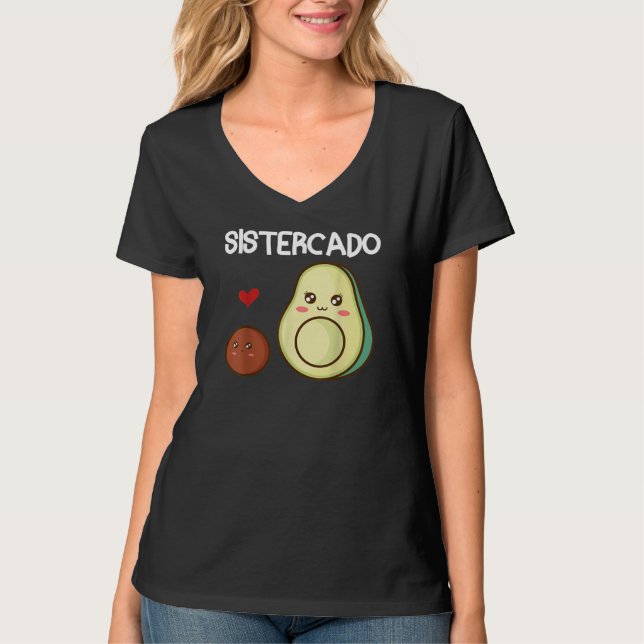 Camiseta Irmã Sistercado Avocado Anúncio de Gravidez (Frente)