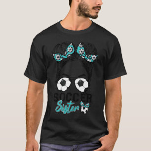 Camiseta Irmã Soccer Vidas Maneira Mensageira Vaca Óculos S