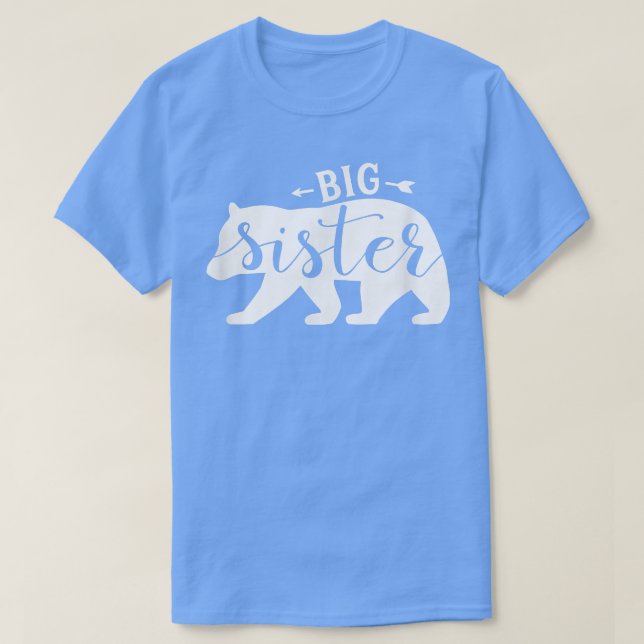 Camiseta Irmã Ursa Irmã Ursa Irmã Grande Tee  (Frente do Design)