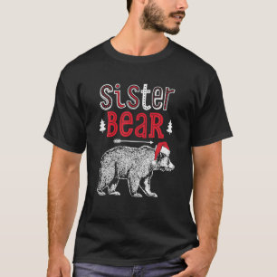 Camiseta Irmã Ursa Papai noel de Natal - Pajama