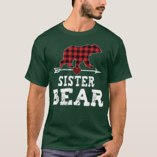 Camiseta Irmã Urso Vermelho Xadrez de Buffalo Correspondent