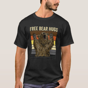 Camiseta Irmandade do Urso Livre Abraça o Urso Gay