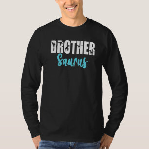 Camiseta Irmandade Grande Irmão T Rex Dinossaur Gênero Re