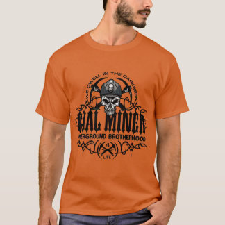 Camiseta Irmandade subterrânea do COAL MINER