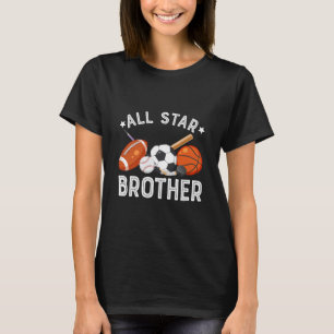 Camiseta Irmão All Star Do Aniversariante Sketll Futebol
