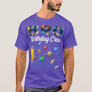 Camiseta Irmão Aniversário Tripulação Exterior Sistema Sola