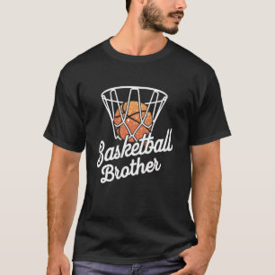 Camiseta Irmão Basquetebol Mãe Aro de Basquetebol Mães