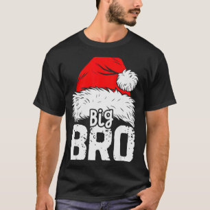 Camiseta Irmão Big Santa Natal Família Pijama Combinando