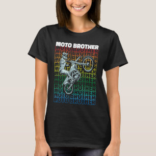 Camiseta Irmão Biker Mx Motocross Bike Moto B
