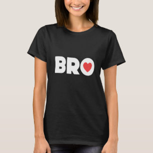 Camiseta Irmão Bruv Irmão Grande Amor Pequeno