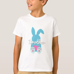 Camiseta Irmão Bunny - Bonito presente de Páscoa da Família