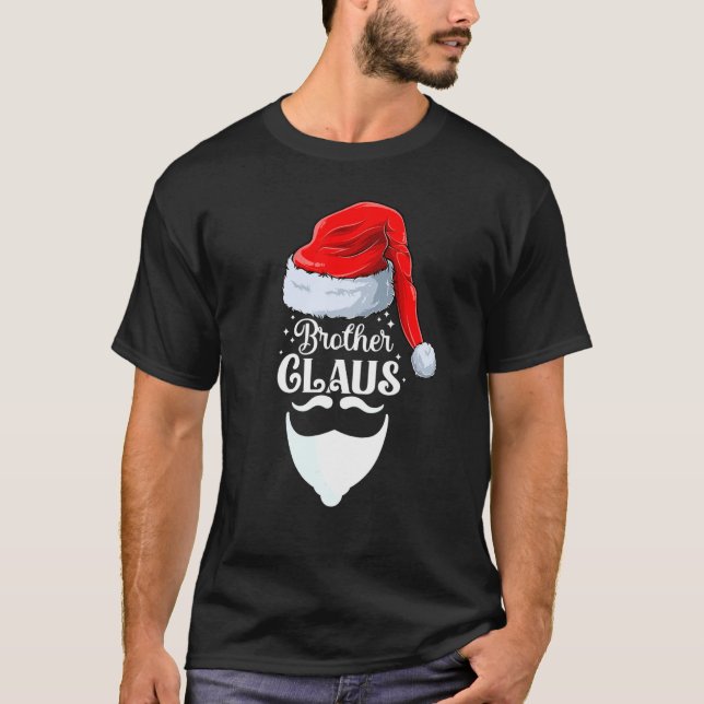 Camiseta Irmão Claus da Família Matadora de Natal Irmão Ch (Frente)