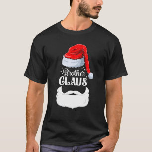 Camiseta Irmão Claus Natal Combinando Família Irmão Ch