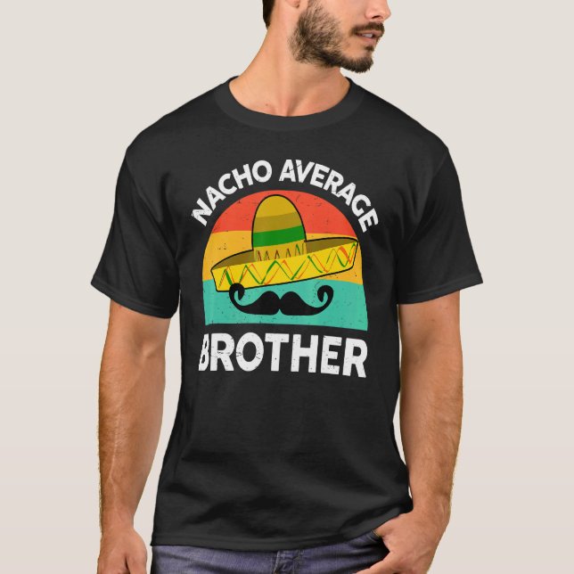 Camiseta Irmão Correspondente Nacho Média Irmão Mexicano Fo (Frente)