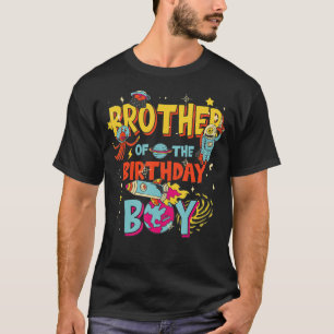 Camiseta Irmão da Bd do Espaço do Astronauta do Astronauta