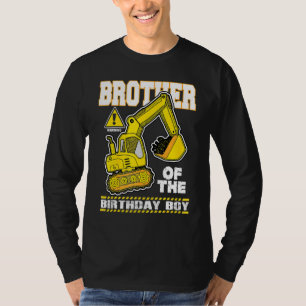 Camiseta Irmão Da Digitalização Do Veículo De Construção De