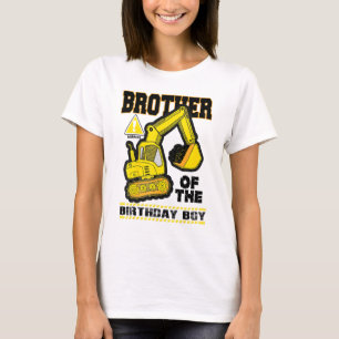 Camiseta Irmão Da Digitalização Do Veículo De Construção De