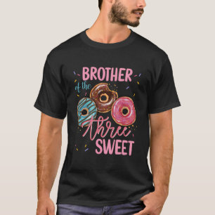 Camiseta Irmão Da Doce 3ª Rosquinha Parte De Aniversário