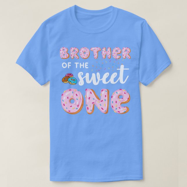 Camiseta Irmão Da Doce Rosquinha Aniversário (Frente do Design)