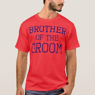 Camiseta Irmão da Festa de casamento de Coordenação do Groo