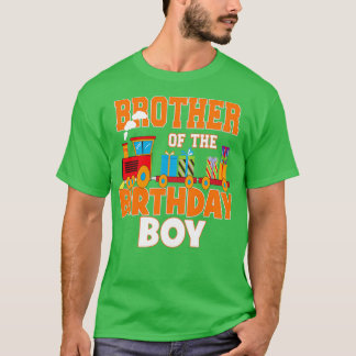 Camiseta Irmão Da Festa De Passado Do Aniversário Do Comboi