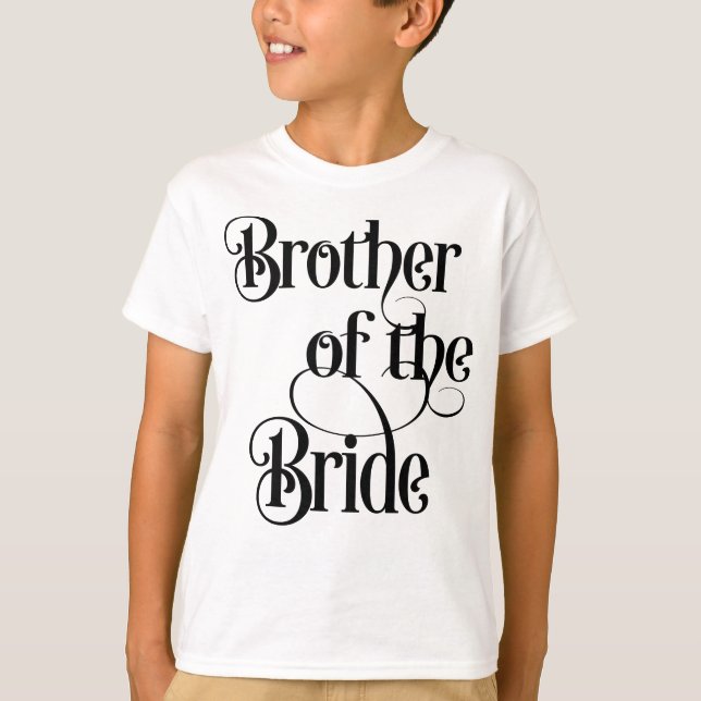 Camiseta Irmão da Noiva (Frente)