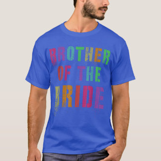 Camiseta IRMÃO DA NOIVA Cortejo Nupcial Família Amigos Irmã