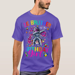 Camiseta Irmão Da Rapariga De Astronauta Spa