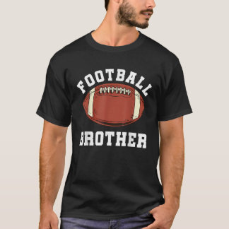 Camiseta Irmão de Futebol Correspondência Família Bandeira