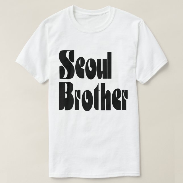 Camiseta Irmão de Seul (Frente do Design)