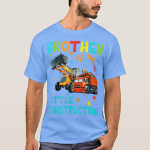 Camiseta Irmão De Um Caminhão De Construção, Birthday Fami