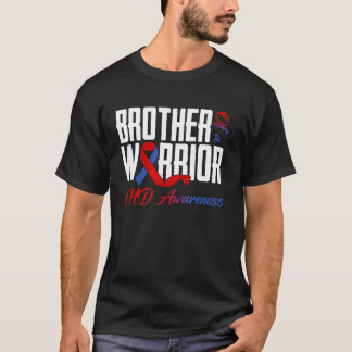 Camiseta Irmão de um Guerreiro CHD Conscientização Apoio Ve