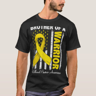 Camiseta Irmão de um Guerreiro Conscientização sobre Câncer