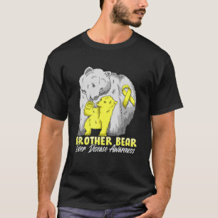 Camiseta Irmão De Uma Criança Com Doença Hepática Irritada
