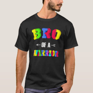Camiseta Irmão De Uma Família Guerreira Mundo Bro Conscient