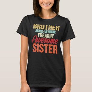 Camiseta Irmão de uma Irmã Adorável Freakin dá Engraçado B